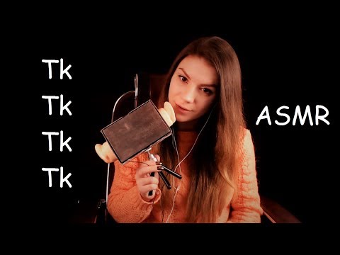 АСМР Звуки Рта - Тк Тк, Тык Тык - С Ушка на Ушко / ASMR Mouth Sounds - Tk, Tk, Tk - From Ear to Ear