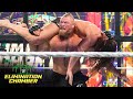 Lesnar Eliminates Rollins And Riddle WWE Elimination Chamber 2022 WWE Network Exclusive