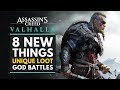 8 New Things We Know About ASSASSIN'S CREED VALHALLA - Unique Loot, God Battles & More!