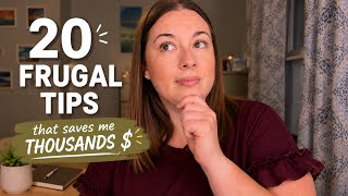 20 Frugal Tips That Actually Work (Stop Wasting Money)