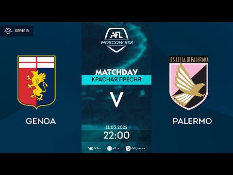 AFL22. Italy. Serie D. Day 1. Genoa - Palermo