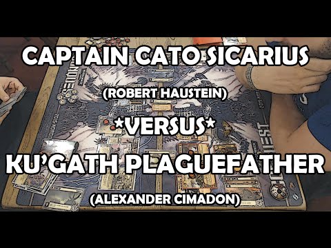 Captain Cato Sicarius versus Ku'gath Plaguefather - Warhammer 40,000: Conquest