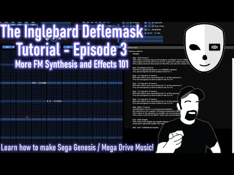 The Inglebard Deflemask Tutorial Episode 3 | Learn How to Make Genesis | Mega Drive Music