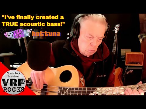 Jack Casady Demonstrating His Unique Custom Acoustic Bass!