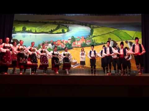 Srbska Folklorna Grupa Opanak -Igre iz okoline Boljevca- Sveta Petka 2013
