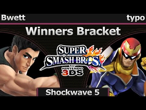 Shockwave 5 Smash 3DS - Bwett (Little Mac) vs typo (Falcon) - Winners Bracket