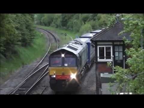 HD DRS 66427 departs norton junction working 4m36 wentloog-daventry tesco express 25/5/13