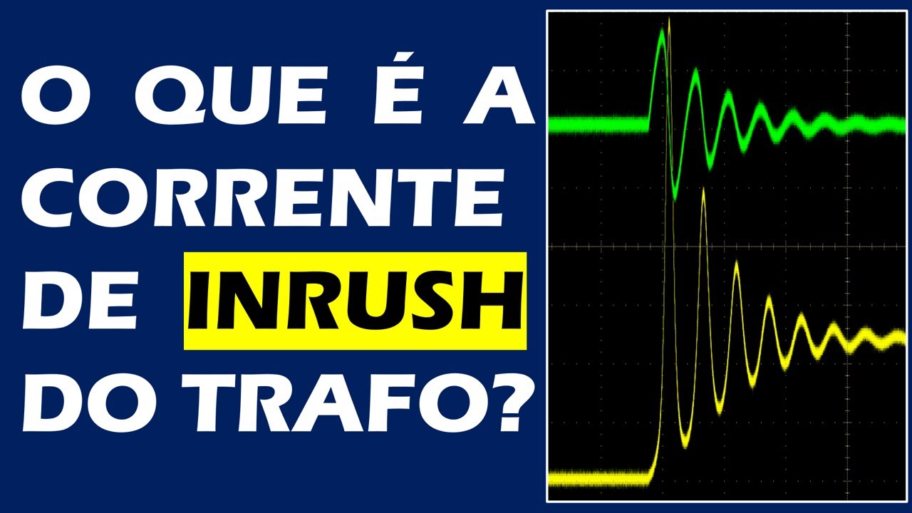 O que é a corrente de INRUSH no transformador de potência?