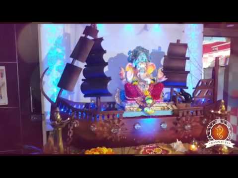 Tanvi Hande Home Ganpati Decoration Video