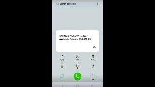 Check your balance - Capitec Cellphone/mobile banking