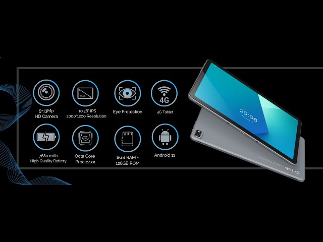 جي تاب اس 40 G-tab S40 جهاز لوحي مع لوحة مفاتيح لا...