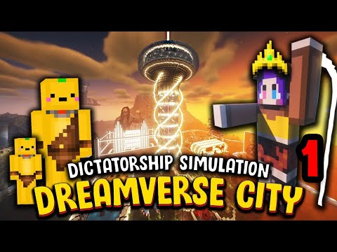 DREAMVERSE CITY PROJECT pt1: EPIC Minecraft VODs!