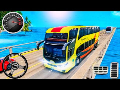 Off-road Coach Bus Simulator 3D || All Buses Unlock Gameplay||Android gameplay #3#busgames