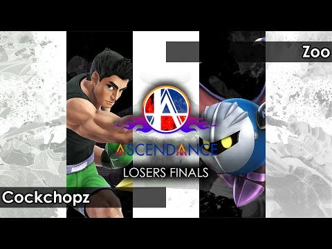 Smash 4: PBG | MNK | Cockchopz (Little Mac) V Zoo (MetaKnight/Little Mac) - Ascendance 38 SSB4