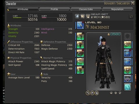 P4S - MCH POV - FFXIV - Pandaemonium Savage 6.0