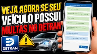 COMO CONSULTAR MULTA DO VEÍCULO ONLINE PELO SITE DO DETRAN (RÁPIDO E FÁCIL)