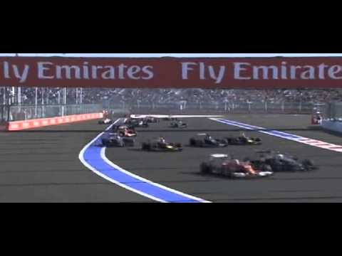 F1 2014 Russian GP - Start - Full Lap