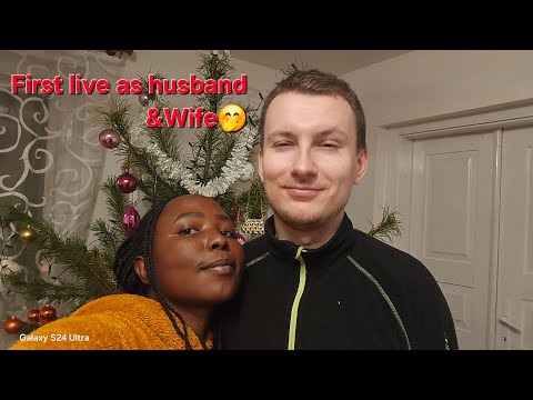 First day as husband & wife!! omg...