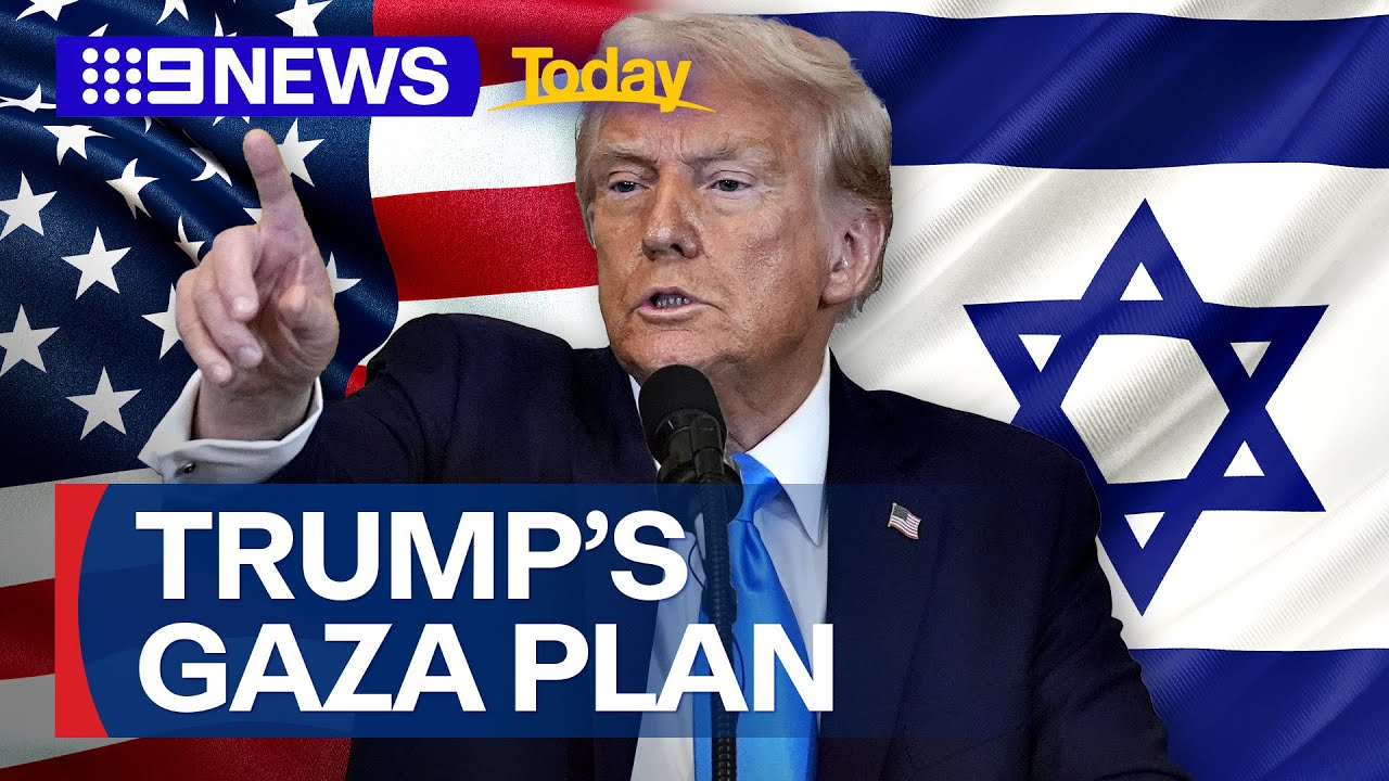 Donald Trump firm on Gaza takeover plan | 9 News Australia