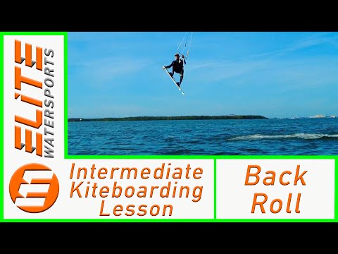 Intermediate Kiteboarding Lesson- Back Roll