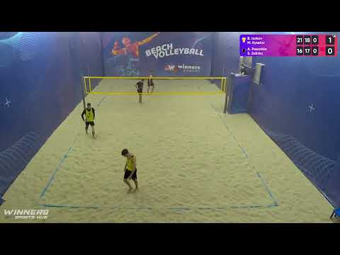 21:00 B.Isakov / M.Kyselov - A.Pasazhin / S.Zalizko | Winners Beach Volleyball