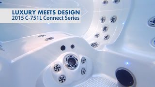 The All New 2015 C-751L Connect Series Spa Has Arrived