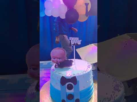 #bossbabybirthdaycake🥰😋❤#kiaansaxena#priyakshitijsaxena#bossbaby#bossbabythemecake#yummybirthdaycake