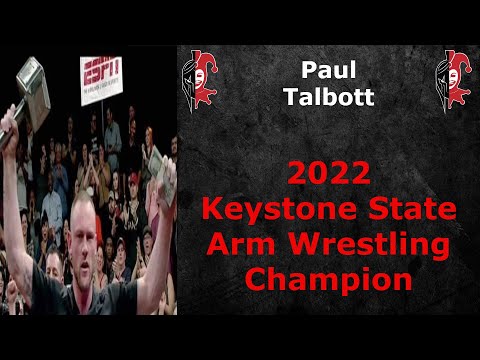 Paul Talbott 2022 Keystone State Arm Wrestling Champion #armwrestling @PaulLinn717