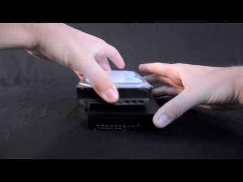 Kištukinis Icy Dock 3.5 "2,5" SATA HDD &amp; SSD EZKonvertuoti disko (MB882SP- 1S- 1B) video