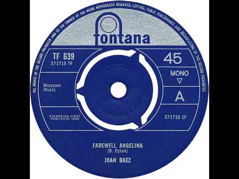 UK New Entry 1965 (327) Joan Baez - Farewell Angelina