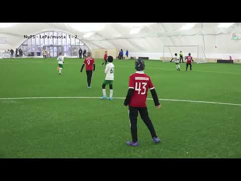 NuPS - LePa/musta, su 4.12.22 Jätkäsaaren Jalkapallohalli