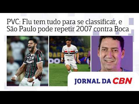 Prancheta do PVC: Flu tem tudo para se classificar, e São Paulo pode repetir 2007 contra o Boca