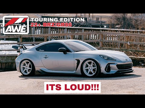 Installing the AWE Touring Edition Exhaust on my 2022 BRZ! | I LOVE IT!