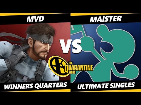 The Quarantine Series Winners Quarters - MVD (Snake) Vs Maister (Game & Watch) Smash Ultimate - SSBU
