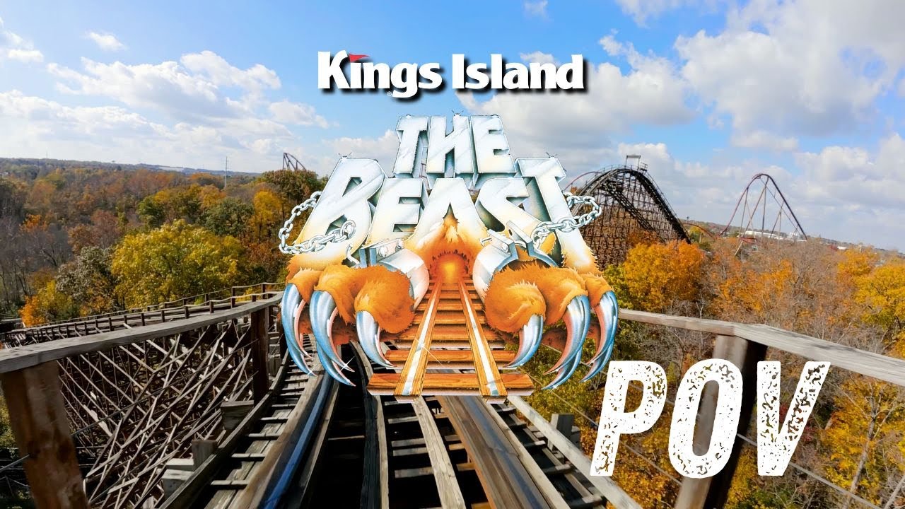Kings Island - Official The Beast Roller Coaster POV