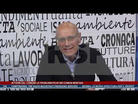 In Fuori dal Comune le problematiche dei Comuni montani TG NEWS MOLISE DEL 18-12-25 - TRSP -