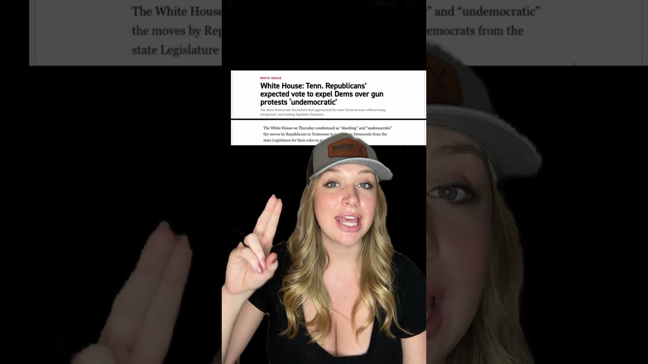 Republicans in TN being called “Undemocratic” #shortsvideo #shorts