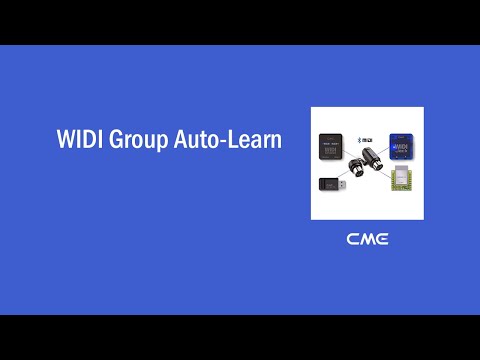WIDI Group Auto Learn feature