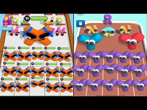 Merge Alphabet Letter Run Vs Alphabet Combine Merge Master, Number Lore, Alphabet Lore ⭐ ABCDEFGWXYZ