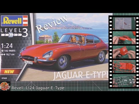 Revell 1/24 Jaguar E-Type Review