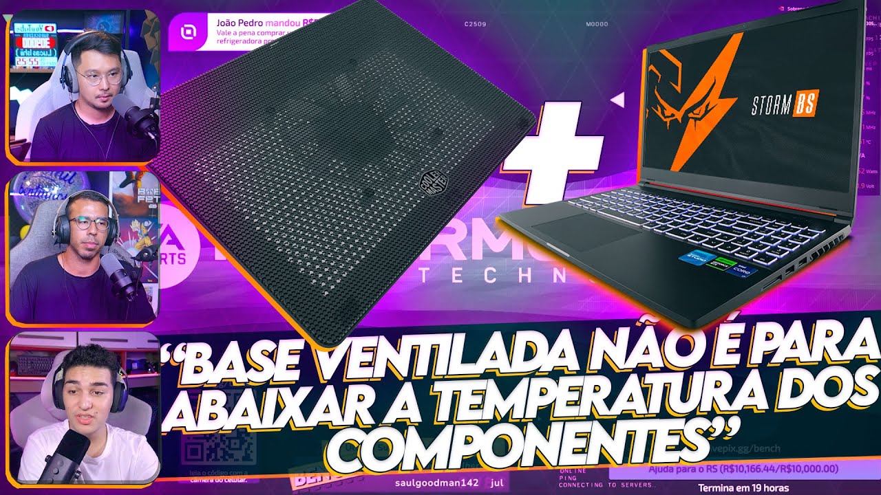 Base ventilada aumenta a vida útil dos notebooks?