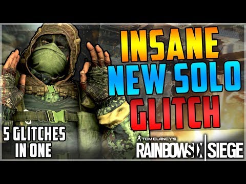 INSANE 5 GLITCHES IN 1 - AMAZING NEW SOLO UNDER THE MAP GLITCH ON SKYSCRAPER (Rainbow Six Siege)