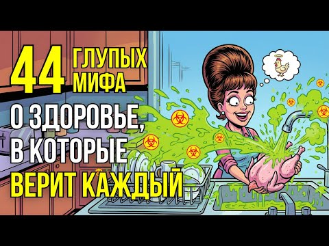 44 ГЛУПЫХ МИФА о здоровье, в которые верят миллионы (и вы)