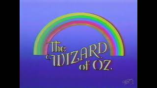 The Wizard of OZ "We Now Return to" 1987 (Televised Commercial Bookend)