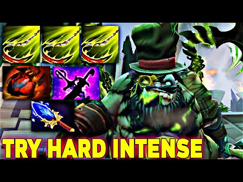 TRY HARD INTENSE [ Pudge ] PRO GAME - Unleash Tanker - IMBA HIGHLIGHTS