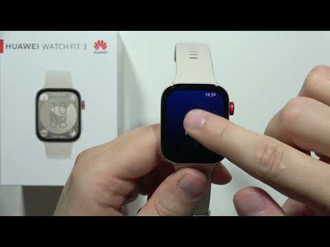 HUAWEI Watch Fit 3: How to Power Off