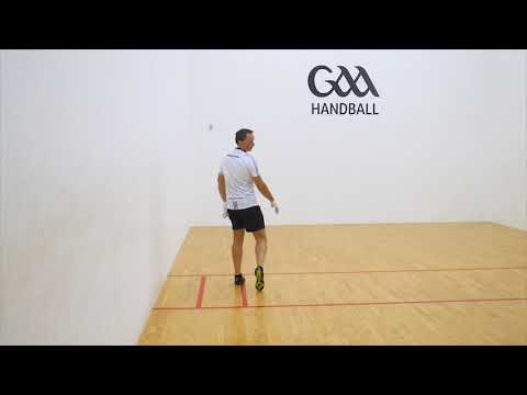 GAA Handball Coaching - Straight Lob Serve
