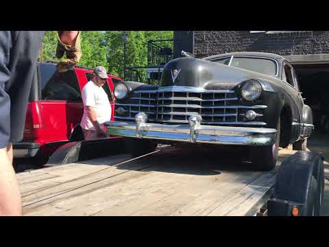 Barn Garage Find 1947 Cadillac Series 62 Sees Daylight for 1st Time in 54 Years (Stored since 1966)