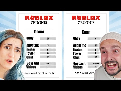 Wir bekommen unser ZEUGNIS! Zu schlecht = kein Roblox mehr!
