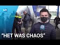 Mika zat in de trein toen de man naast hem een pistool trok